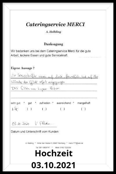 russisches catering 03.10.2021