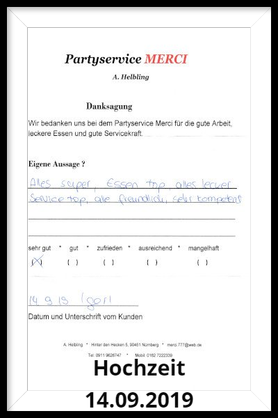 russisches partyservice 14.09.19