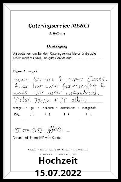 russisches catering 15.07.2022