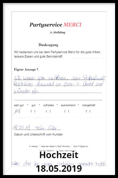 russisches partyservice 18.05.19