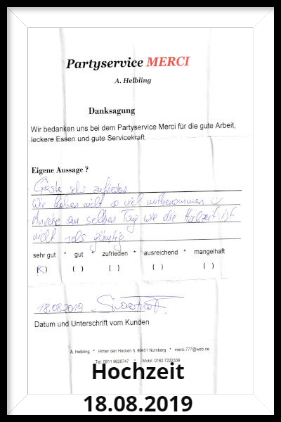 russisches partyservice 18.08.19