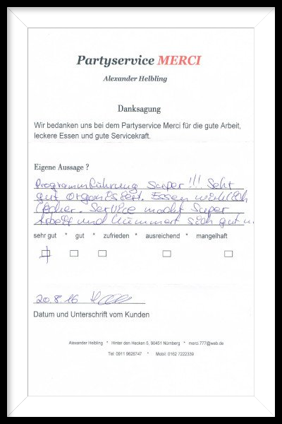 russischer partyservice 20.08.2016