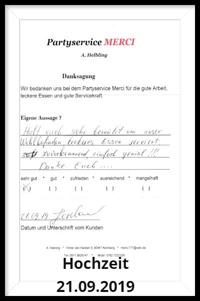 russisches partyservice 21.09.19