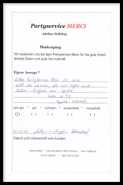 russisches catering 25.03.2017