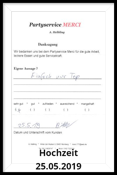 russisches partyservice 25.05.19