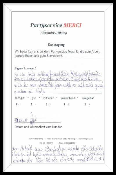 russischer partyservice 27.05.2016