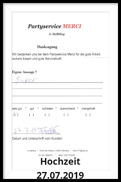 russisches partyservice 27.07.19