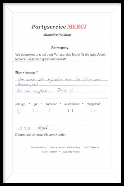 russischer partyservice 28.05.2016