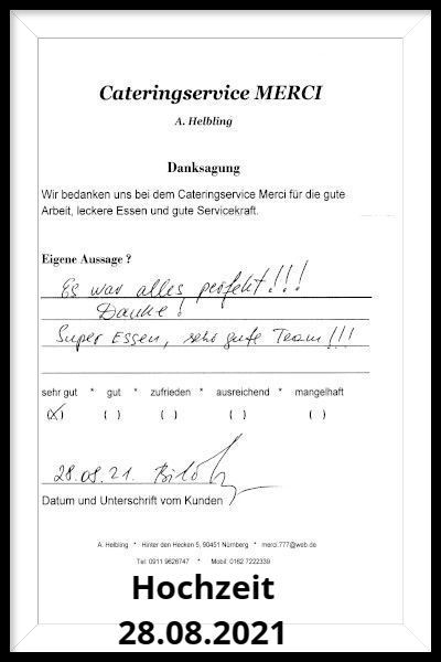 russisches catering 28.08.2021