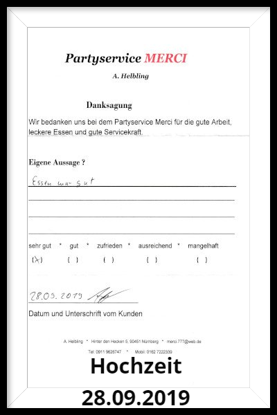 russisches partyservice 28.09.19