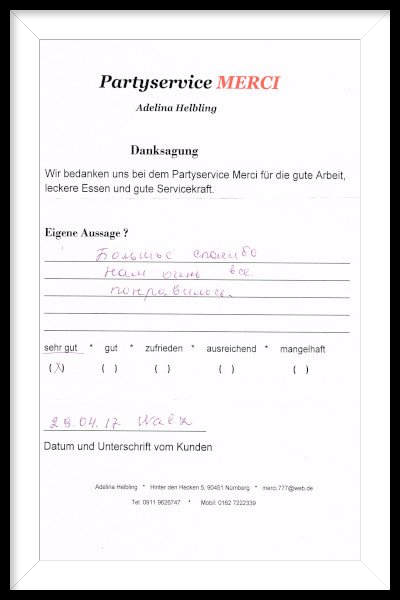 russisches catering 29.04.2017