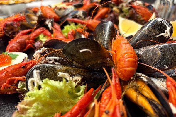 warmes buffet russische hochzeit