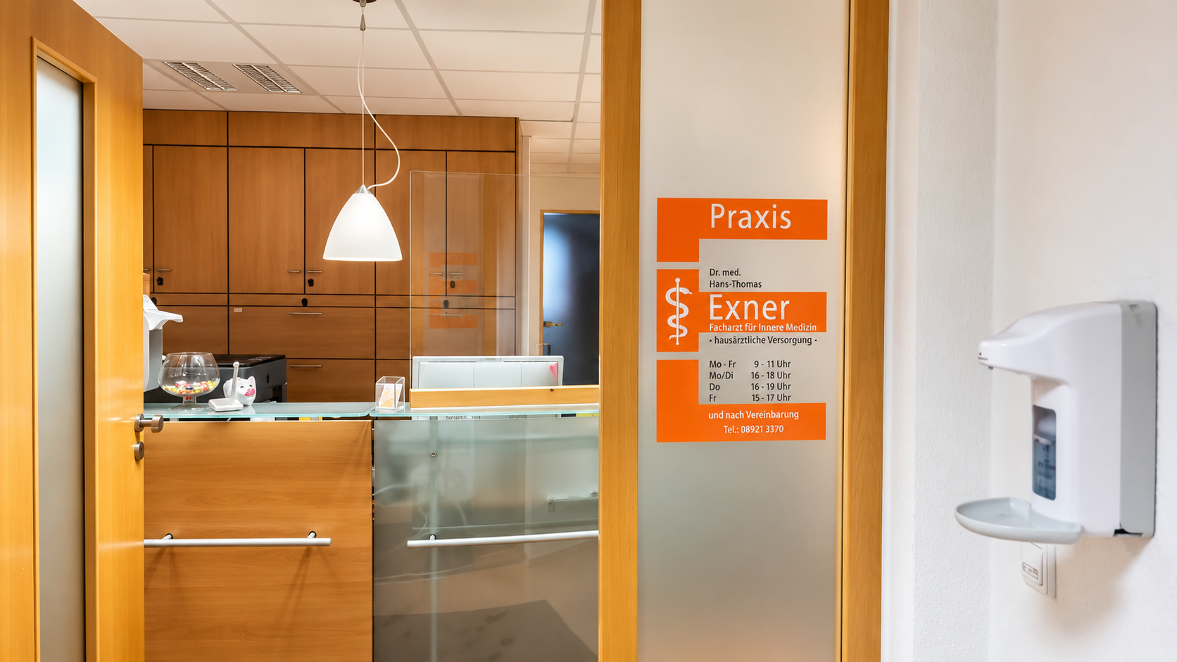 Anmeldung der Praxis Dr. med. Hans-Thomas Exner