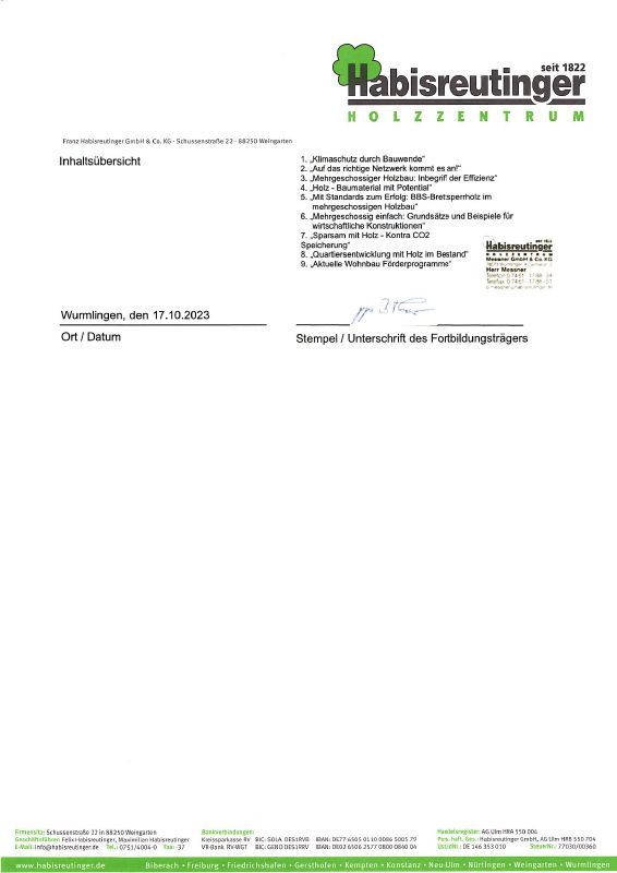 Holzbau der Gegenwart