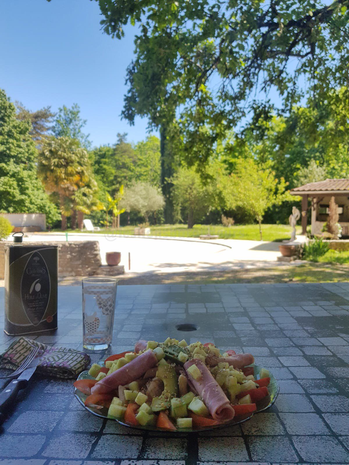 Salade de légume, par un temps magnifique