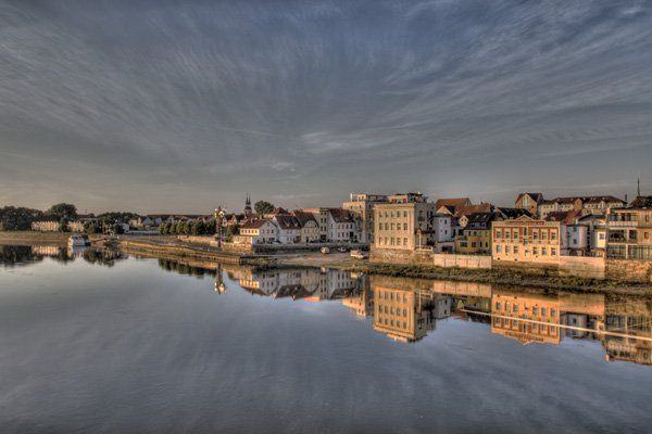 SCONEBEKE Stadtansichten von Schönebeck (Elbe)