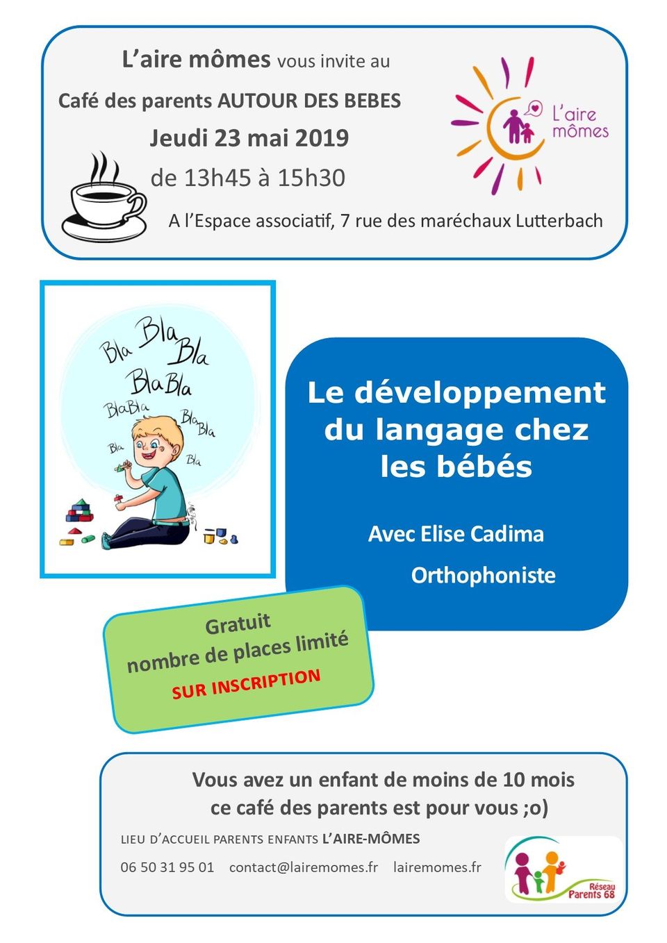 Cafe Des Parents Autour Des Bebes Le Developpement Du Langage Chez Le Bebe