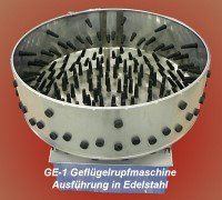 Burkhardt GmbH, Geflügelrupfmaschinen