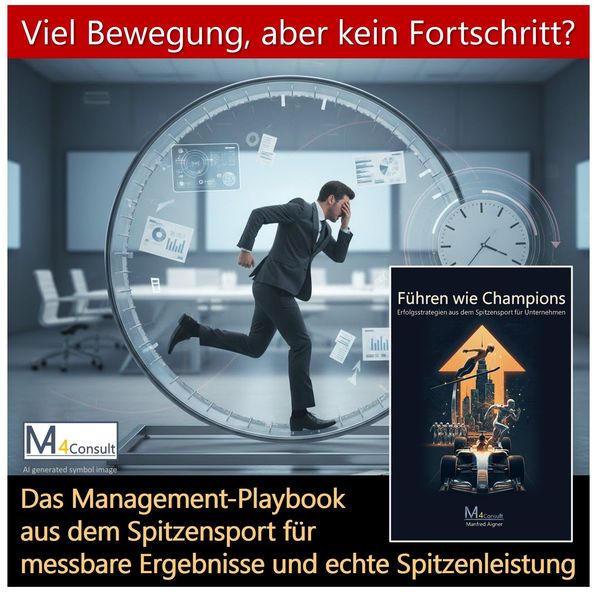 Buchcover „Führen wie Champions“ – Management-Playbook für Leadership, Teamführung und Spitzenleistung durch Strategien aus dem Sport