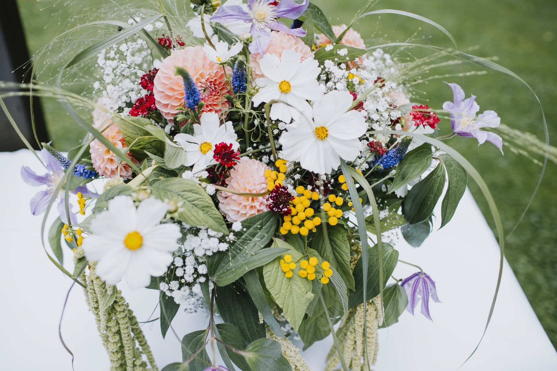 Grüner Garten 74821 Mosbach / Hochzeit Floristik Blumen
