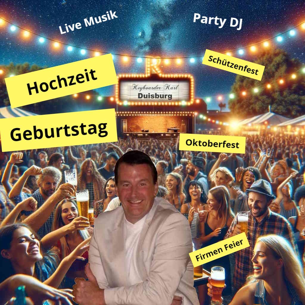 Alleinunterhalter Duisburg - Live Musik und DJ Duisburg