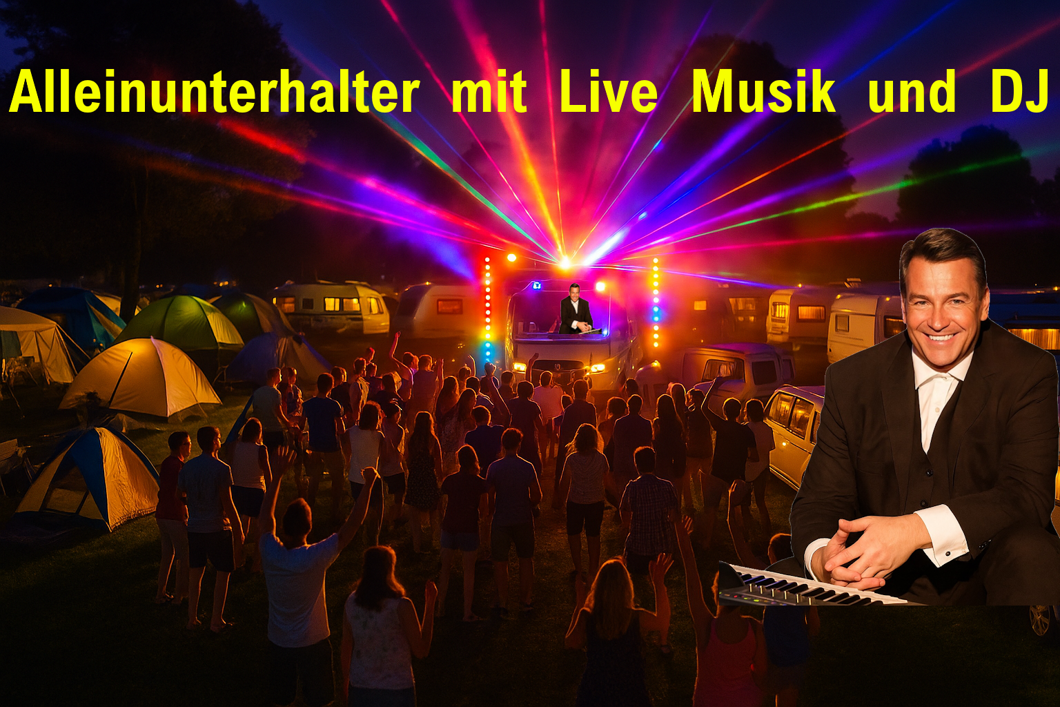 Alleinunterhalter für Camping platz Alleinunterhalter für Camping platz