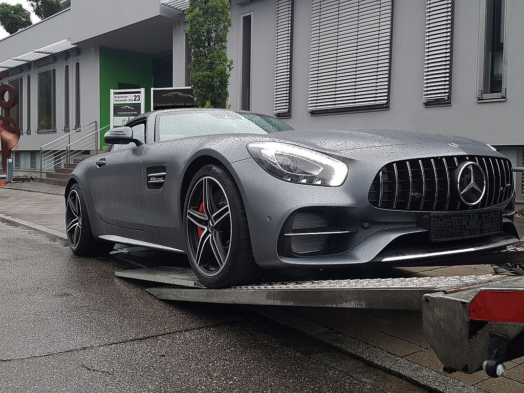 Mercedes AMG GT C Magno net export service to Japan
