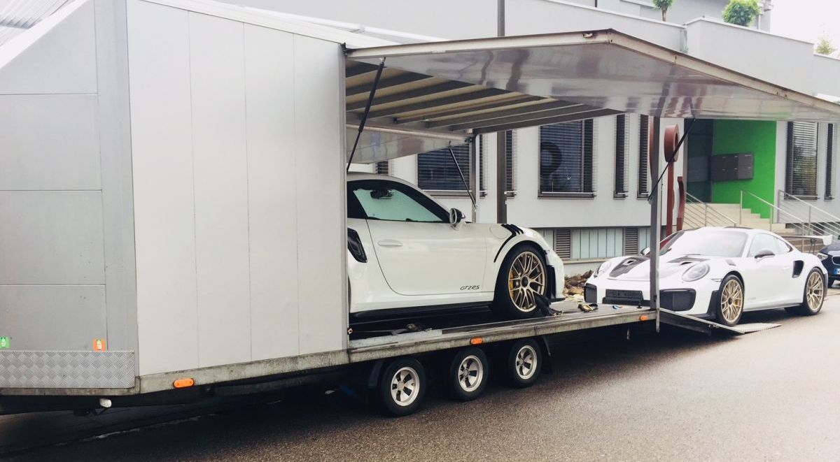 transport your new car to shipping company
