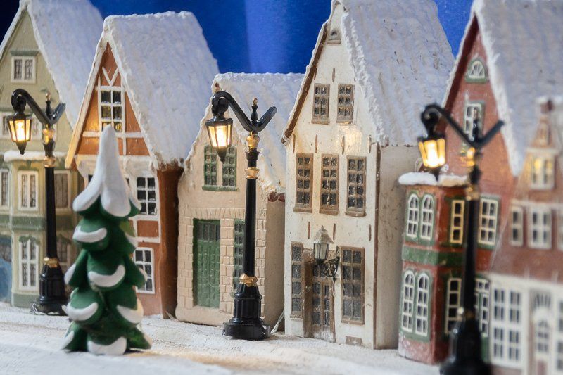 Das Schnoorviertel in Bremen in liebevoller Handarbeit