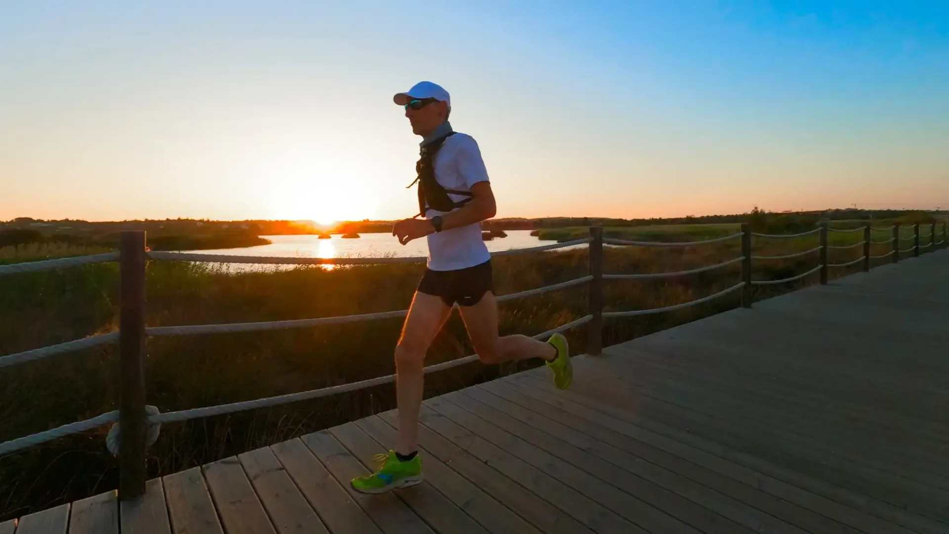 Laufen an der Algarve