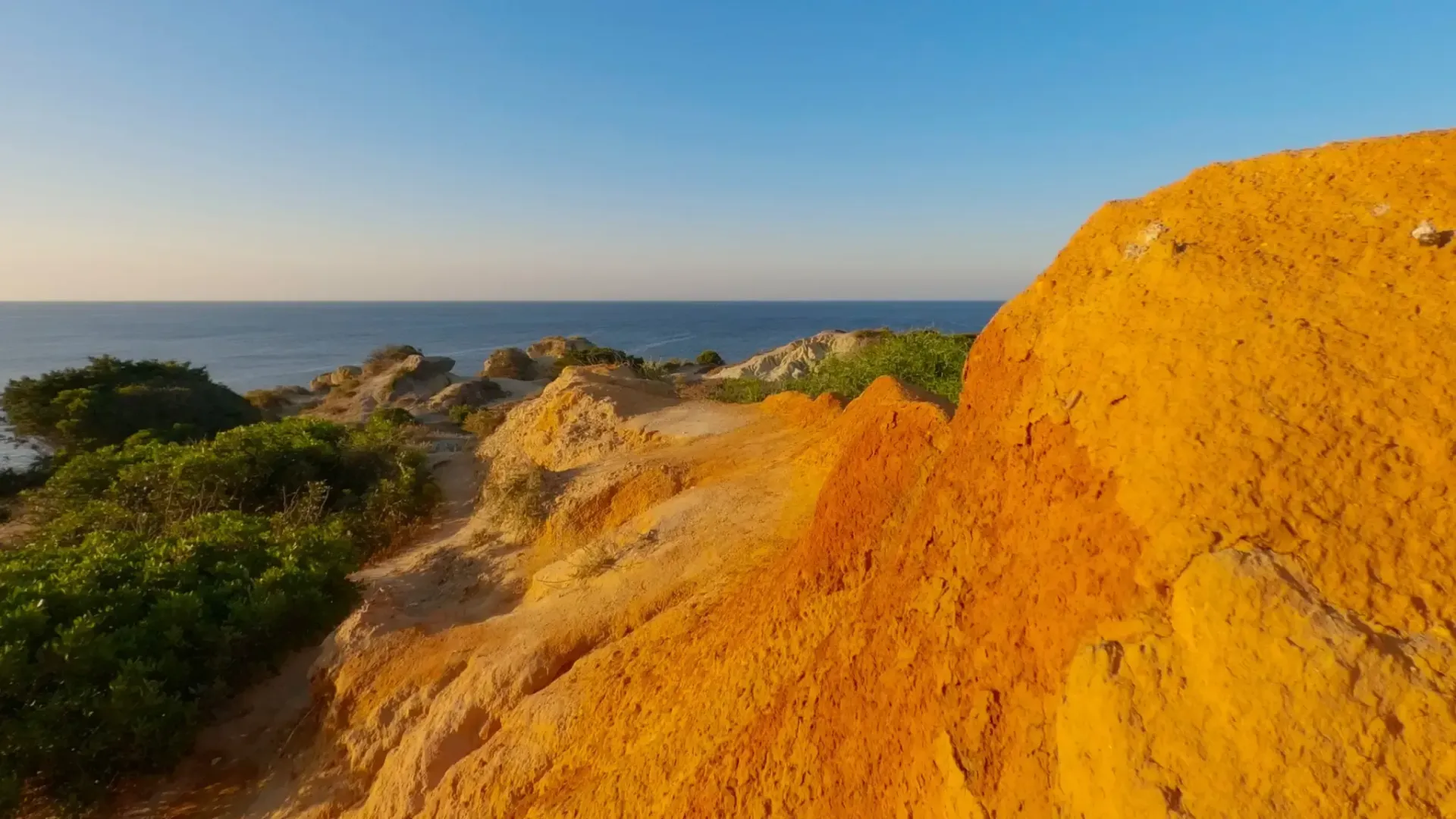 Laufen an der Algarve