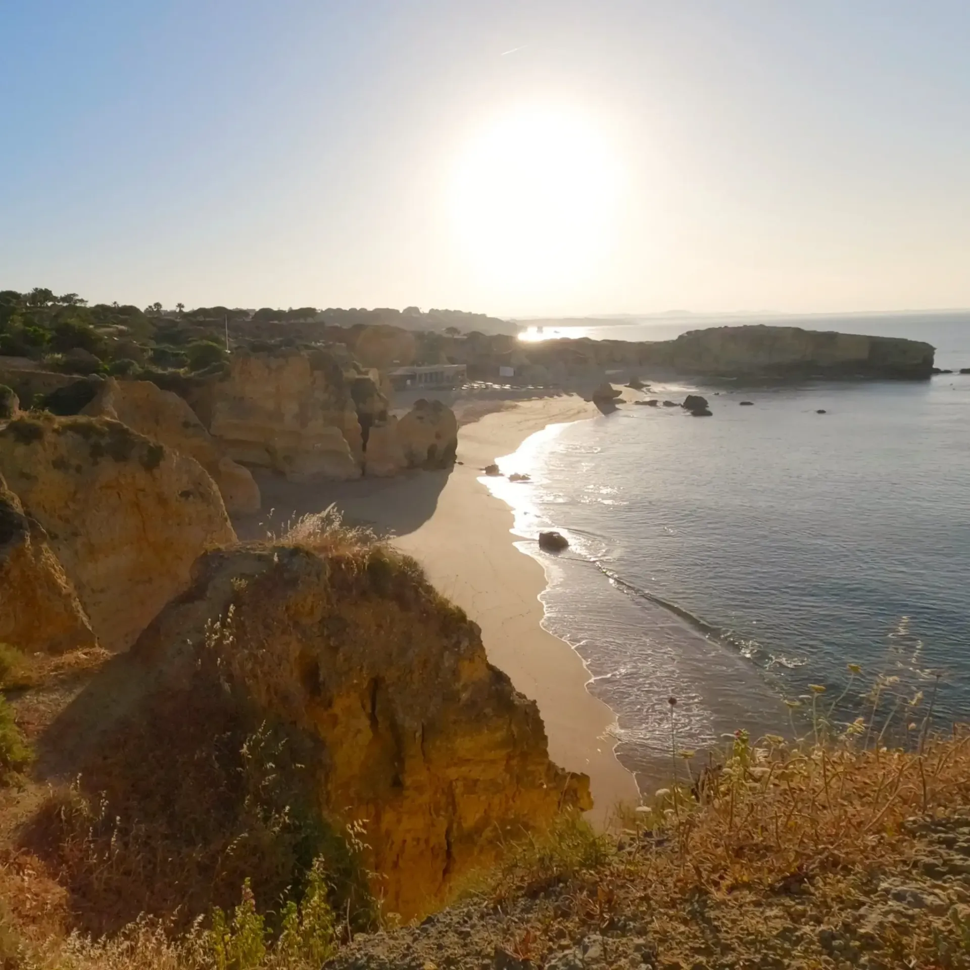 Laufen an der Algarve