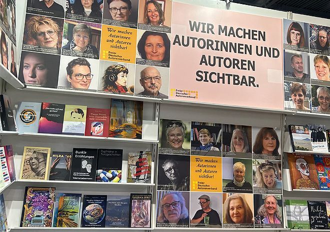 Buchpräsentation 
am Stand des Freien Deutschen Autorenverbands