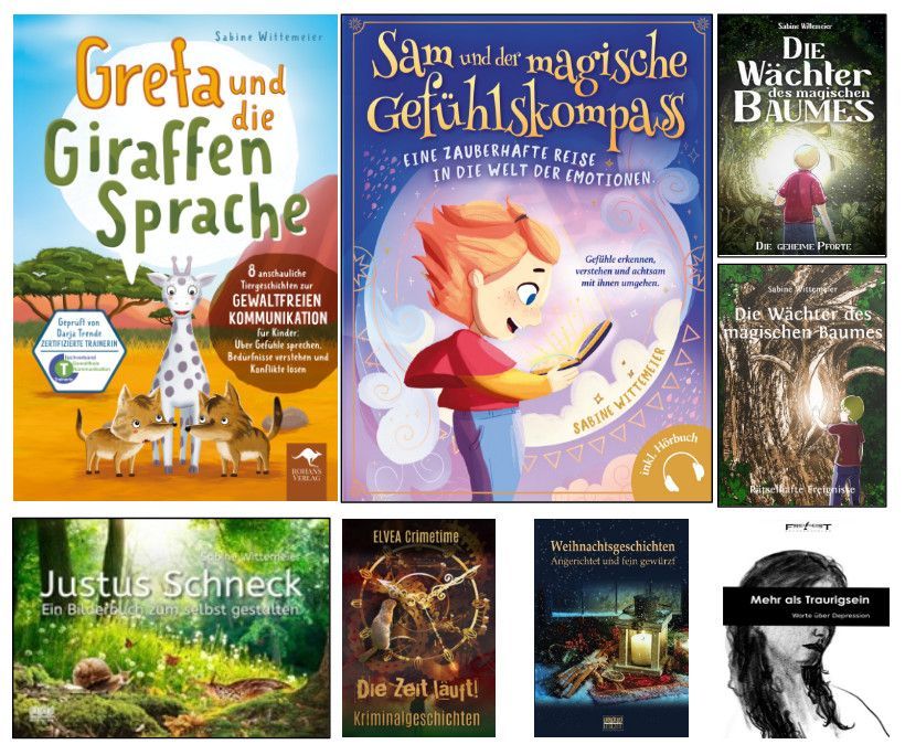 Veröffentlichungen der Kinderbuchautorin Sabine Wittemeier