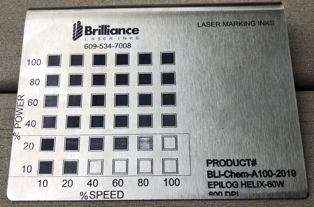 Using Brilliance Laser Marking Spray on Metal and Glass. How Durable is it?  