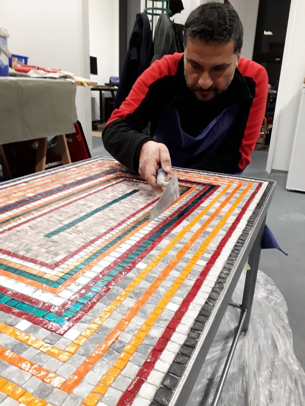 rechteckiges Mosaik