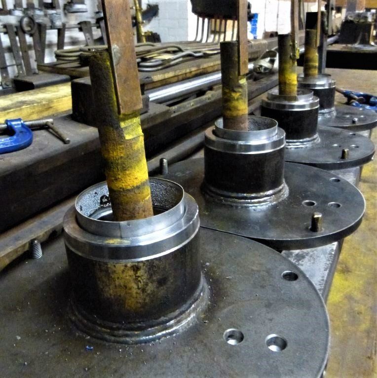 hard chrome plating of internal diamter of telescopic jack