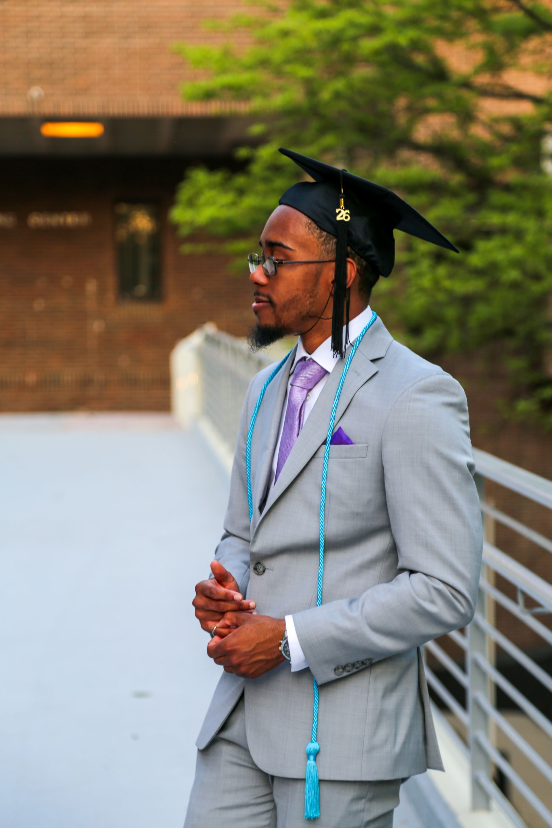 Authentic RPI graduation portraits with natural editing
