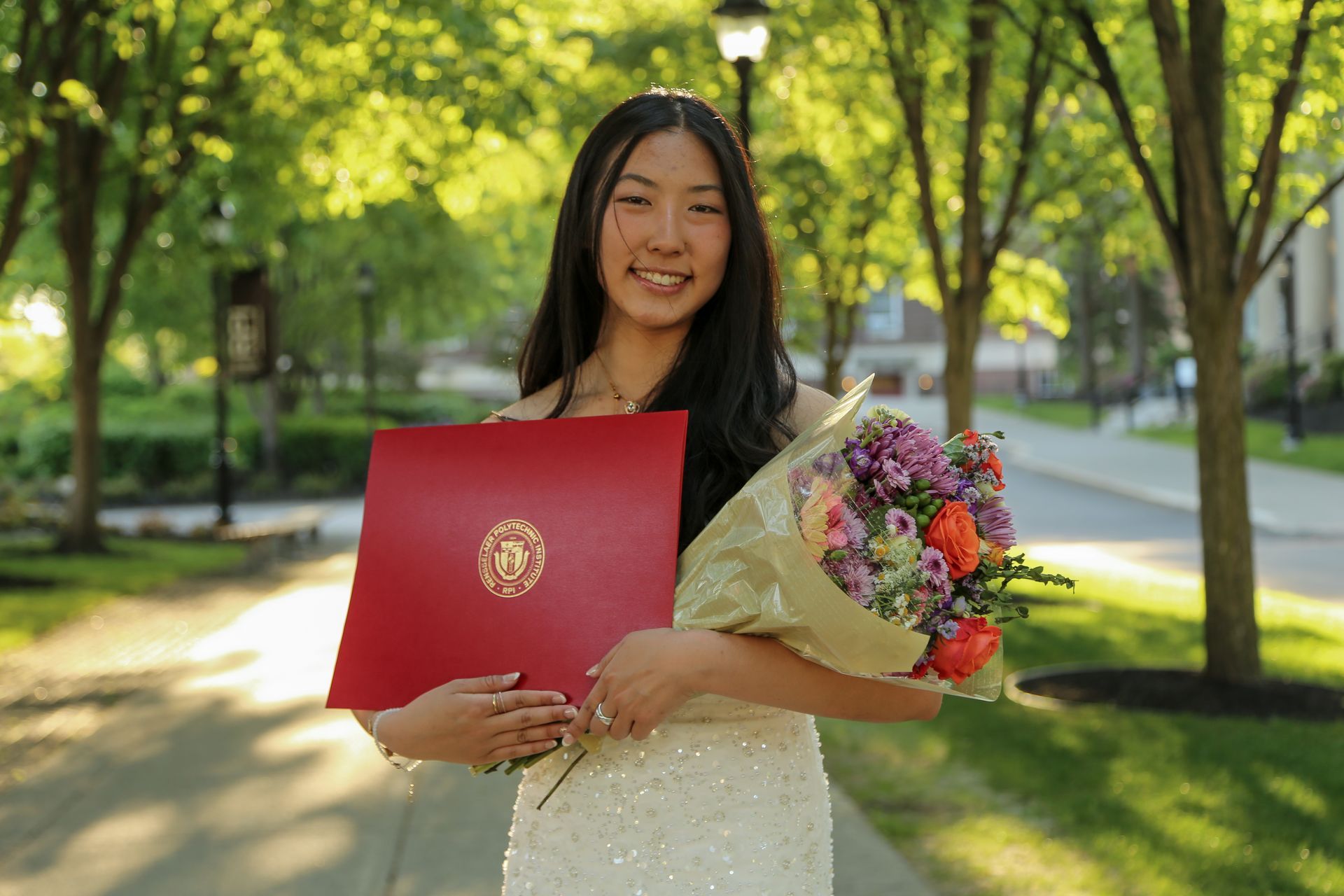 Personalized graduation photography at RPI