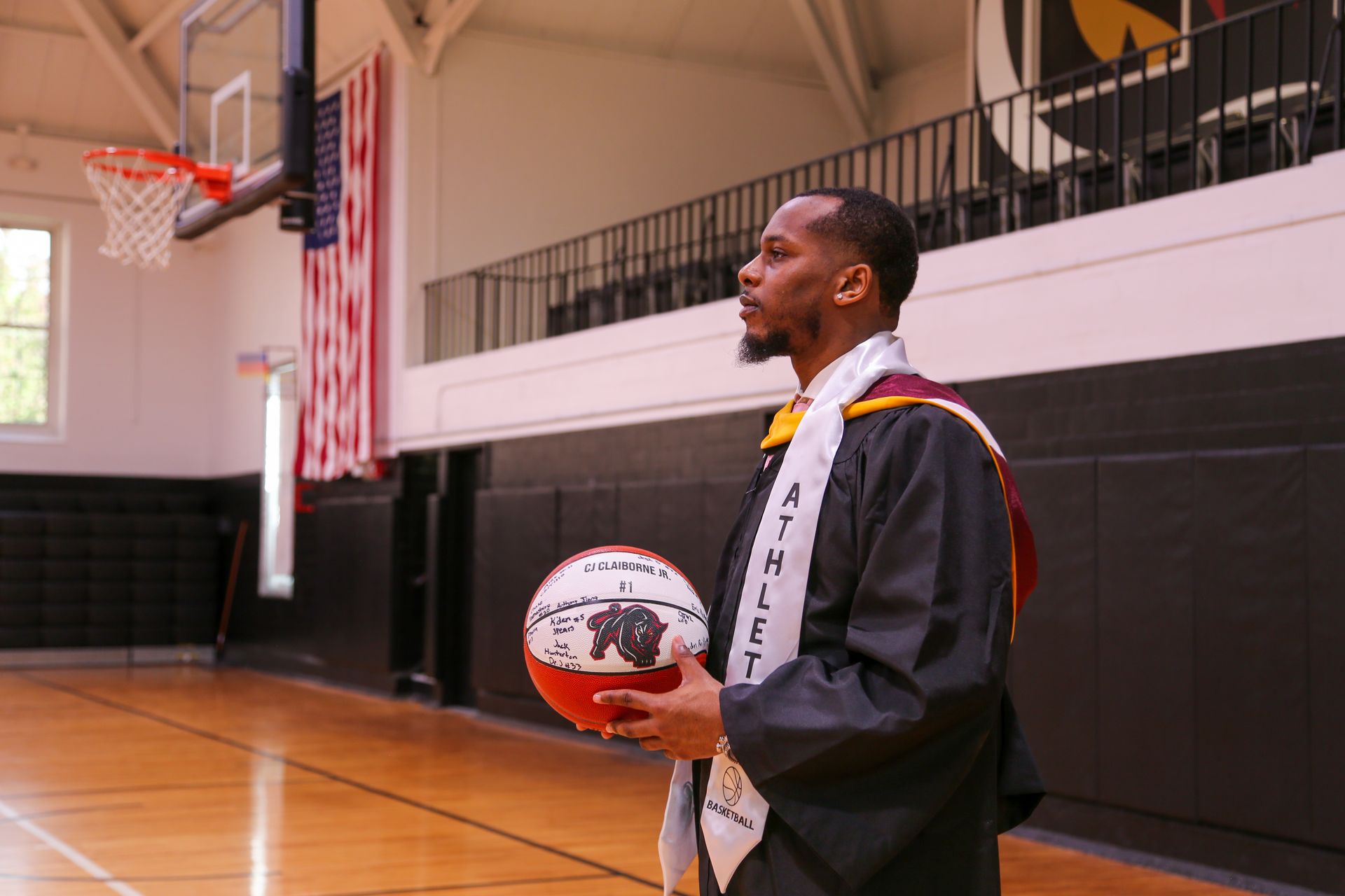 sports graduation photoshoot 