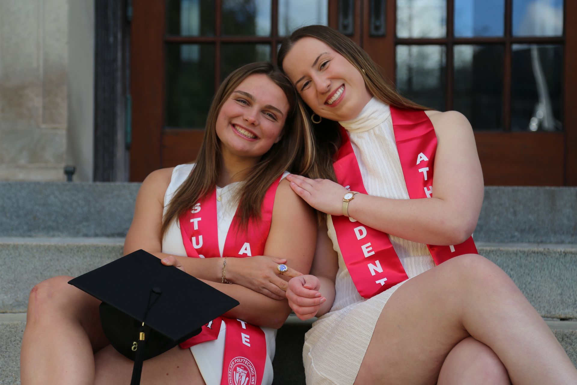 RPI graduation portraits in Troy NY with natural editing