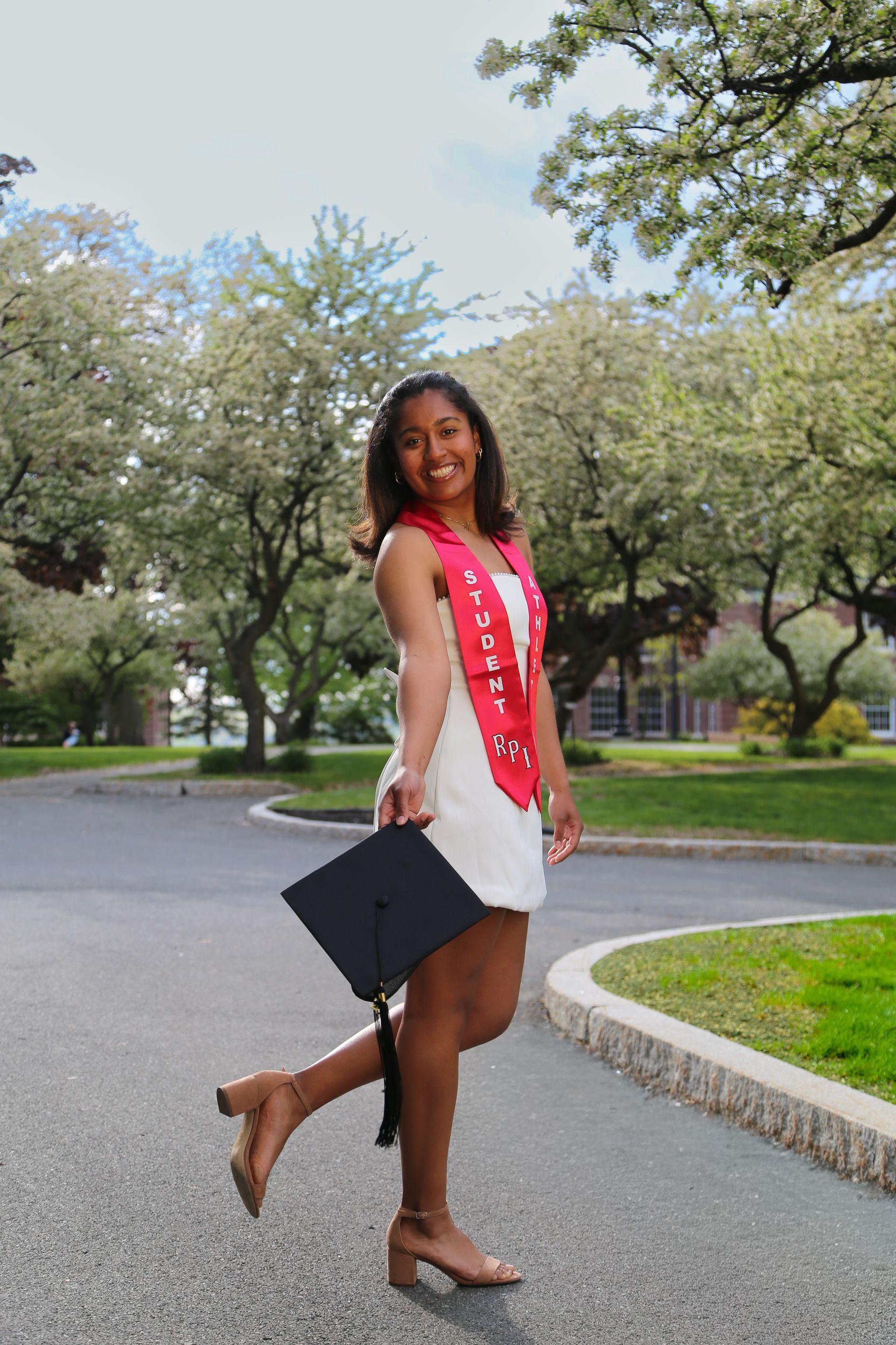 Rensselaer Polytechnic Institute graduation photos on campus