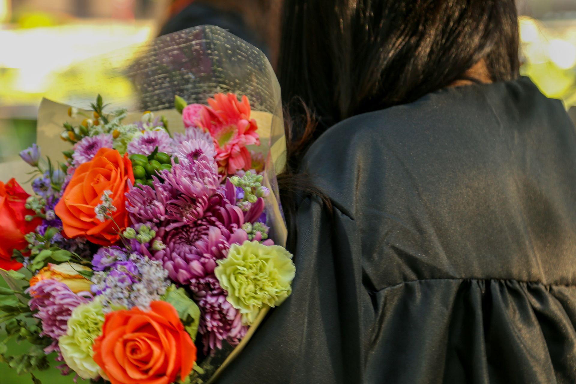 Outdoor graduation photos near UAlbany