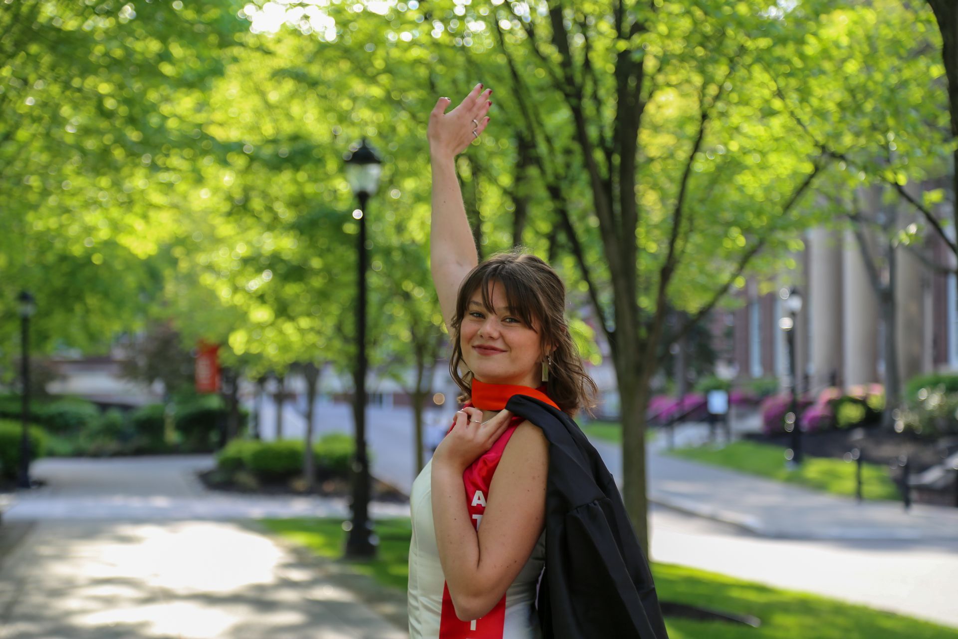 RPI graduation portraits in Troy NY with natural editing