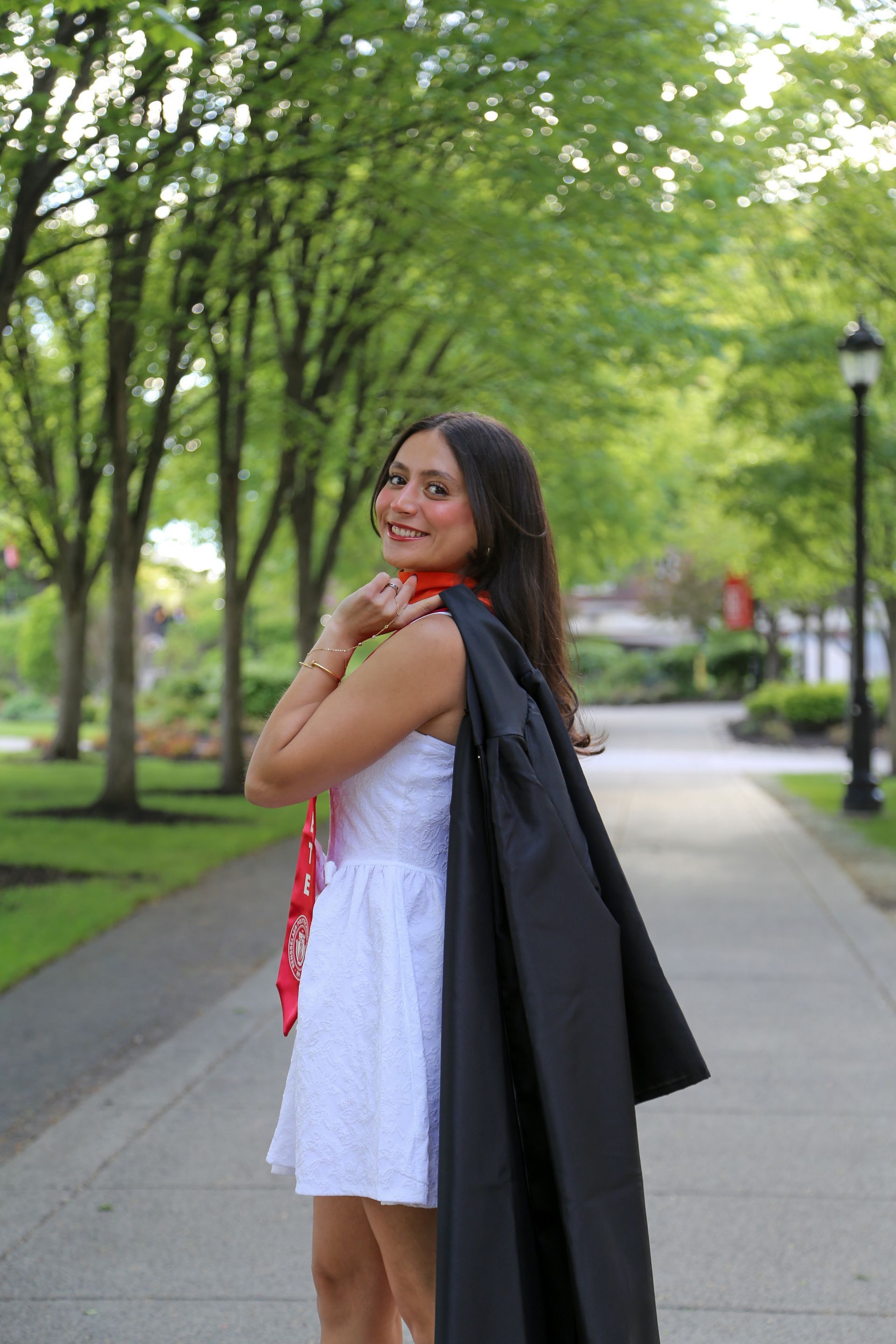 UAlbany graduation portraits during spring