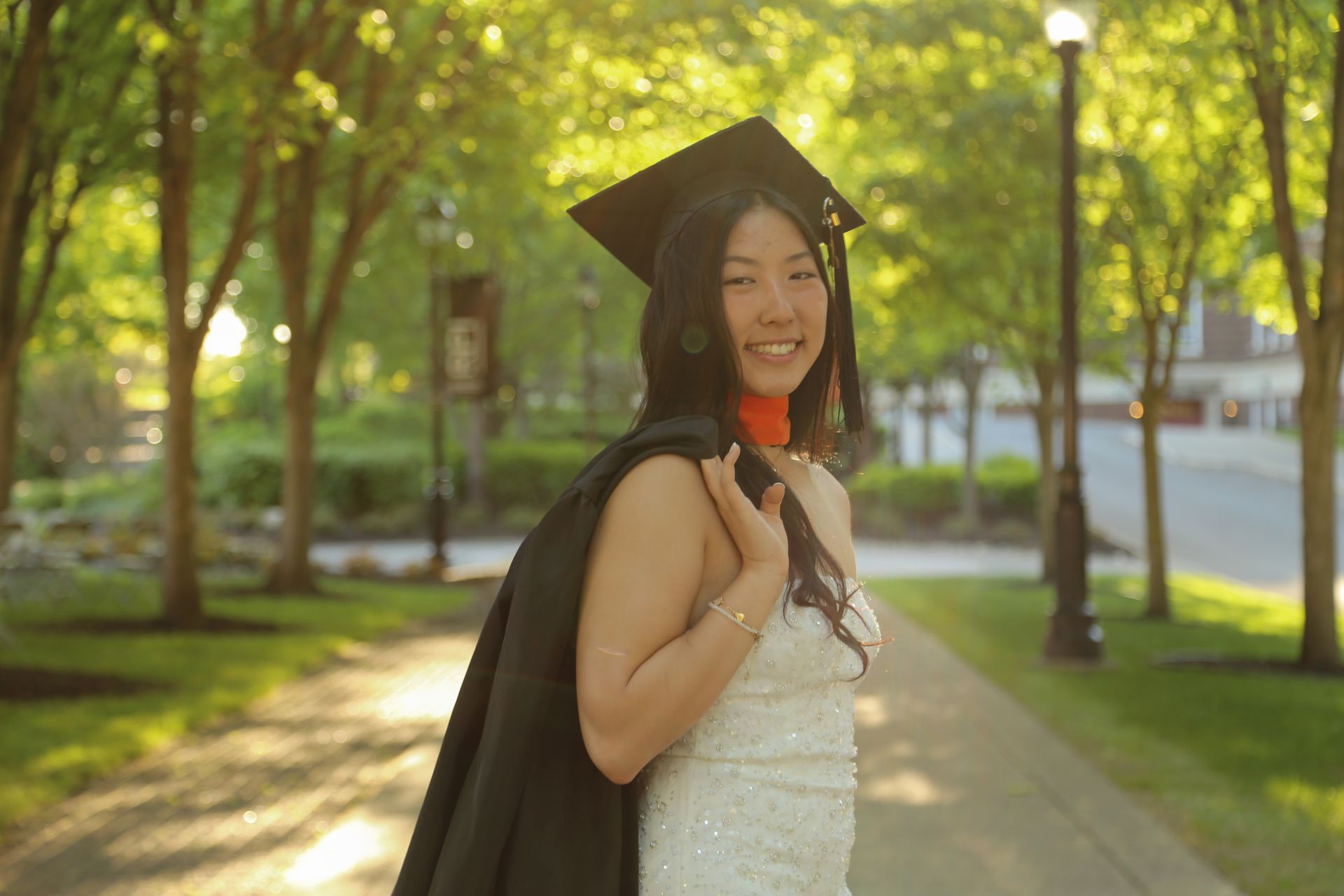 Bright and candid graduation portraits at RPI