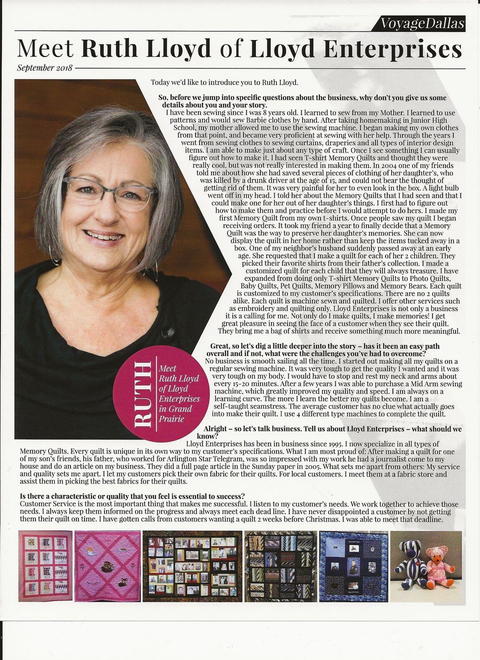 Lloyd Enterprises Quilts and Crafts