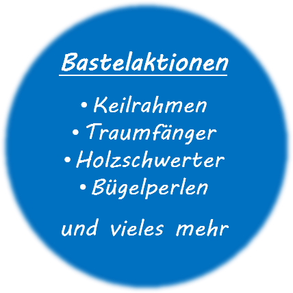 Kindergeburtstagsplaner Bastelaktion