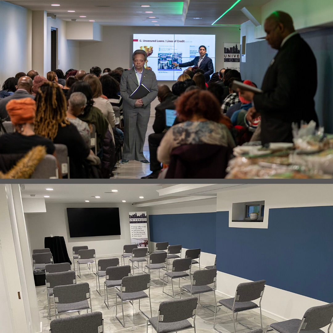 Build Business Credit event at University CoWork venue