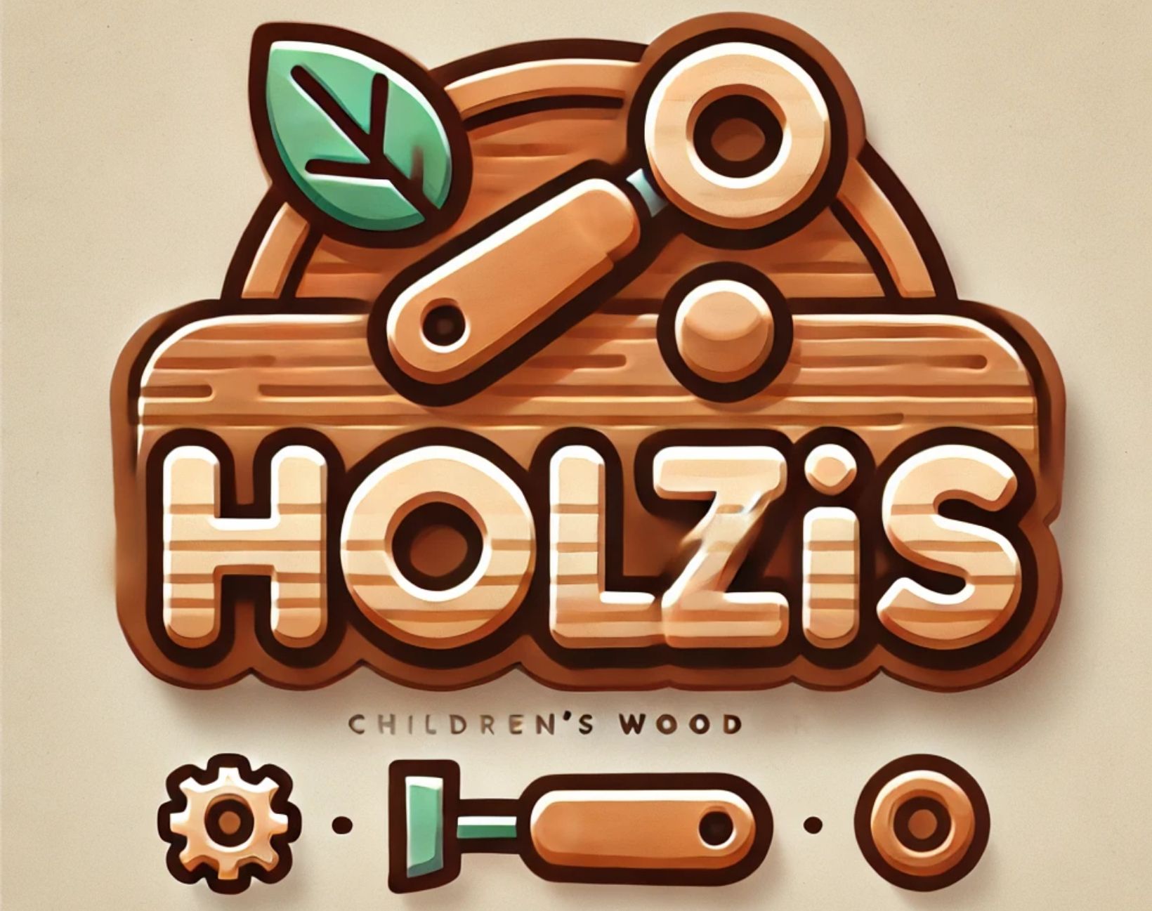 Holzis Logo – kreative Kindergeburtstage mit Holzbausätzen